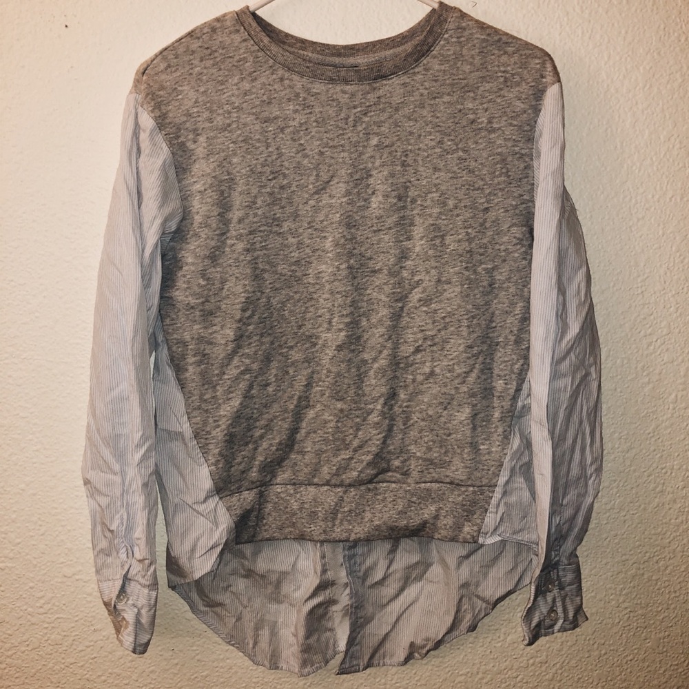 Sweater/ button up shirt